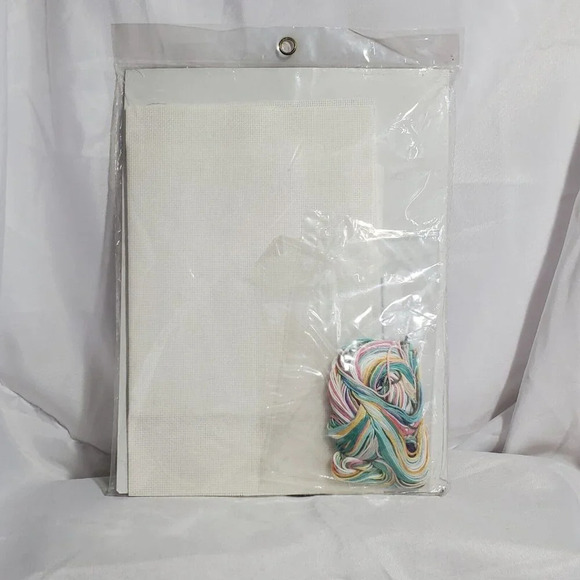 Bucilla Christmas Guardian Angel Counted Cross Stitch Kit Ornament or Picture - Picture 4 of 4